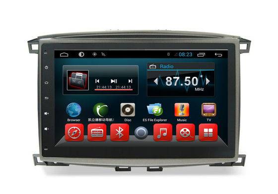 چین Android Car Radio Toyota GPS Navigation Land Cruiser 100 1998-2007 Lexus LX470 تامین کننده