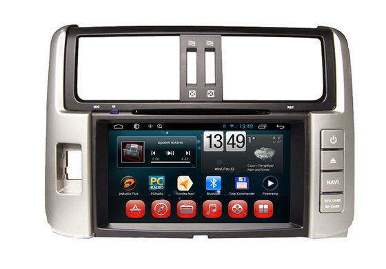 چین تویوتا 2012 Prado GPS دی وی دی پلیر Android 4.1 سیستم های ناوبری برای اتومبیل در داش تامین کننده