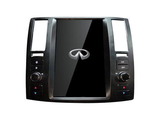 چین دوتایی سیستم ناوبری GPS اتومبیل صفحه نمایش عمودی Infiniti FX35 FX45 2004-2008 تامین کننده