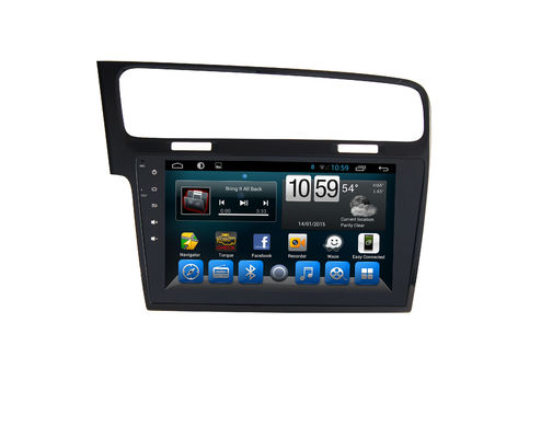 چین Volkswagen Android Car GPS Navigation Touch Screen Audio Wifi Mp3 / Mp4 For VW Golf 7 تامین کننده