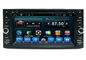 Black 2 Din Car Dvd Player GPS Navigation System For Toyota Universal تامین کننده
