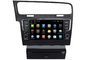 پرتغالی عبری Volkswagen سیستم ناوبری جیپیاس دوگانه منطقه اتومبیل ویدئو GPS برای Golf7 تامین کننده